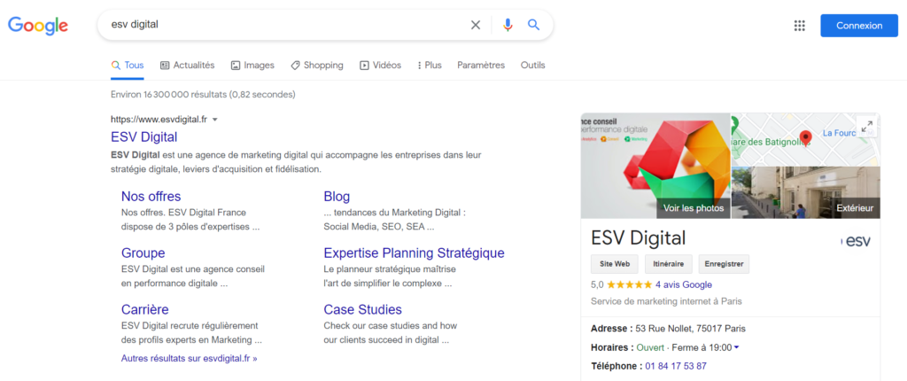 Google my business ESV Digital